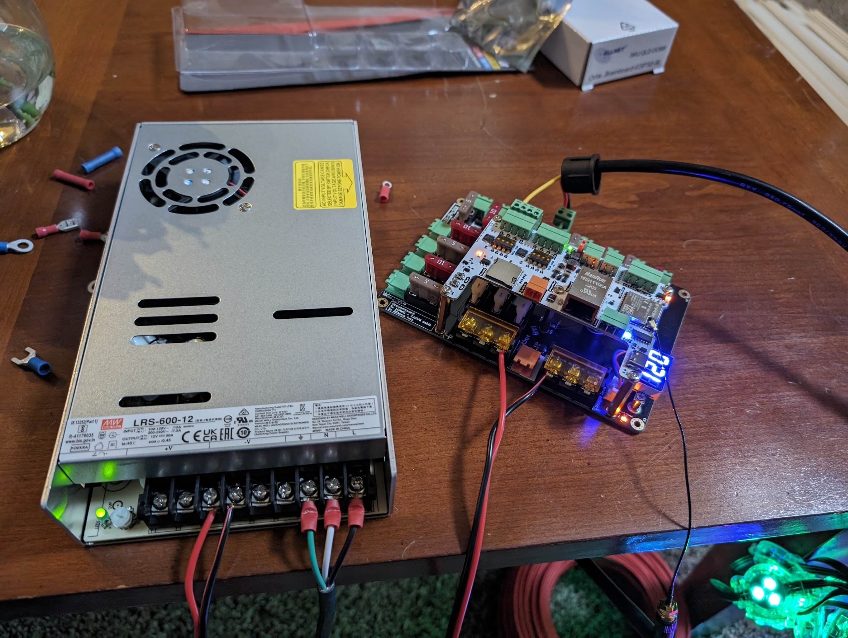 Dig-Octa and the PSU as part of a "test bench"